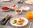 Emsan Cozy 14 Parça 6 Kişilik Porselen Kahvaltı Takımı Pembe
