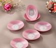 Emsan Pastel 6 Parça Cam Gondol 12 cm Pembe