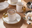 Emsan Wedding 90 ml 6'lı Kahve Fincan Takımı