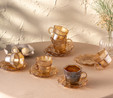 Emsan Hatrı Var Amber 80 ml 6'lı Kahve Fincanı Takımı