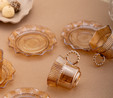 Emsan Hatrı Var Amber 80 ml 6'lı Kahve Fincanı Takımı