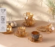 Emsan Hatrı Var Amber 80 ml 6'lı Kahve Fincanı Takımı