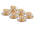 Emsan Hatrı Var Amber 80 ml 6'lı Kahve Fincanı Takımı