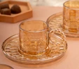 Emsan Çifte Kavrulmuş 100 ml 6'lı Kahve Fincan Takımı