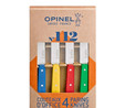 Opinel Les Essentials 4 Renk Soyma Bıçağı N 112 Renkli