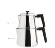 Jumbo Dynamic Steel Çaydanlık