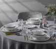 Jumbo Bond 24 Parça 6 Kişilik Yemek Takımı