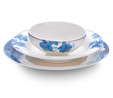 Jumbo Blue Garden 24 Parça 6 Kişilik Yemek Takımı