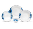 Jumbo Blue Garden 24 Parça 6 Kişilik Yemek Takımı
