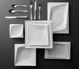 Jumbo Fold Platin 58 Parça 12 Kişilik Yemek Takımı