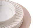 Jumbo Navy 24 Parça 6 Kişilik Yemek Takımı Beige