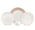 Jumbo Navy 24 Parça 6 Kişilik Yemek Takımı Beige