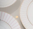 Jumbo Navy 24 Parça 6 Kişilik Yemek Takımı Pink