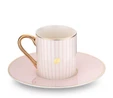 Jumbo Navy 2'li Kahve Fincan Takımı Pink
