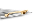 Jumbo Taranto Çelik Küçük Tepsi Gold 41 x 28 cm