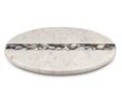 Jumbo Romano Mermer Servislik 14 x 14 x 1,76 cm Beyaz
