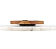 Jumbo Romano Mermer Servislik 14 x 14 x 1,76 cm Beyaz