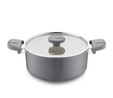 Jumbo Swiss Crystal 7 Parça Tencere Seti Grey