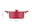 Jumbo Swiss Crystal 7 Parça Tencere Seti Red