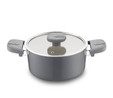 Jumbo Swiss Crystal 5 Parça Tencere Seti Grey