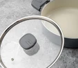 Jumbo Swiss Crystal Grey 5 Parça İndüksiyon Tabanlı Tencere Seti