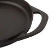 Pot Art Siyah Döküm Sahan 22 cm