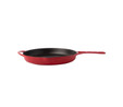 Pot Art Kırmızı Döküm Düz Tava 28 cm