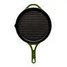 Pot Art Yeşil Döküm Grill Tava 28 cm