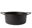 Pot Art Siyah Derin Döküm Tencere 24 cm--