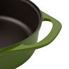 Pot Art Sığ Döküm Tencere Yeşil 26 cm