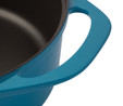 Pot Art Derin Döküm Tencere Mavi 28 cm