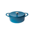 Pot Art Derin Döküm Tencere Mavi 28 cm