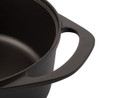 Pot Art Derin Döküm Tencere Siyah 28 cm