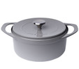 Pot Art Derin Döküm Tencere Gri 24 cm