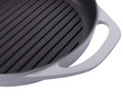 Pot Art Gri Yuvarlak Döküm Grill Tava 30 cm