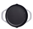 Pot Art Gri Yuvarlak Döküm Grill Tava 30 cm