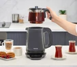 Homend Royaltea 1729H Konuşan Çay Makinesi Antrasit