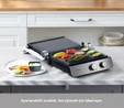 Homend Grilliant 1344H Inox Gövdeli, Döküm Plakalı Tost ve Izgara Makinesi