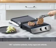 Homend Grilliant 1344H Inox Gövdeli, Döküm Plakalı Tost ve Izgara Makinesi