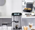 Homend Coffeebreak 5008H Çelik Kahve Öğütücülü, Süt Köpürtücülü, Dokunmatik Ekranlı Full Otomatik Espresso Makinesi