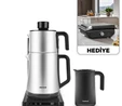 Homend Smart Royaltea Plus 1781H 2 in 1 Inox Otomatik Çay ve Türk Kahve Makinesi Wifi