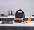 Homend Toastbuster 1325H Çıkarılabilir Waffle Plakalı Portatif Tasarım Tost Makinesi