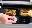 Homend Grilliant 1366H Inox Gövdeli Çıkarılabilir Döküm Plakalı Tost ve Izgara Makinesi