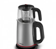 Homend Royaltea 1750H Cam Demlikli Inox Siyah Çay Makinesi