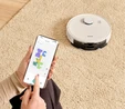Homend Alex Laser Power 1289H Otomatik Boşaltım Sistemli Yeni Nesil Moplu 5 KPA Robot Süpürge Beyaz