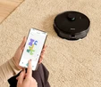 Homend Alex Laser 1291H Moplu ve Haritalamalı Akıllı 5 Kpa Robot Süpürge Siyah