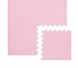 Kaşmir Halı Puzzle Mat Pudra Pembe 30x30 cm