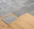 Kaşmir Halı Puzzle Mat Gri 30x30 cm