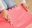 Kaşmir Halı Puzzle Mat Pembe 30x30 cm