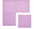 Kaşmir Halı Puzzle Mat Mor 30x30 cm